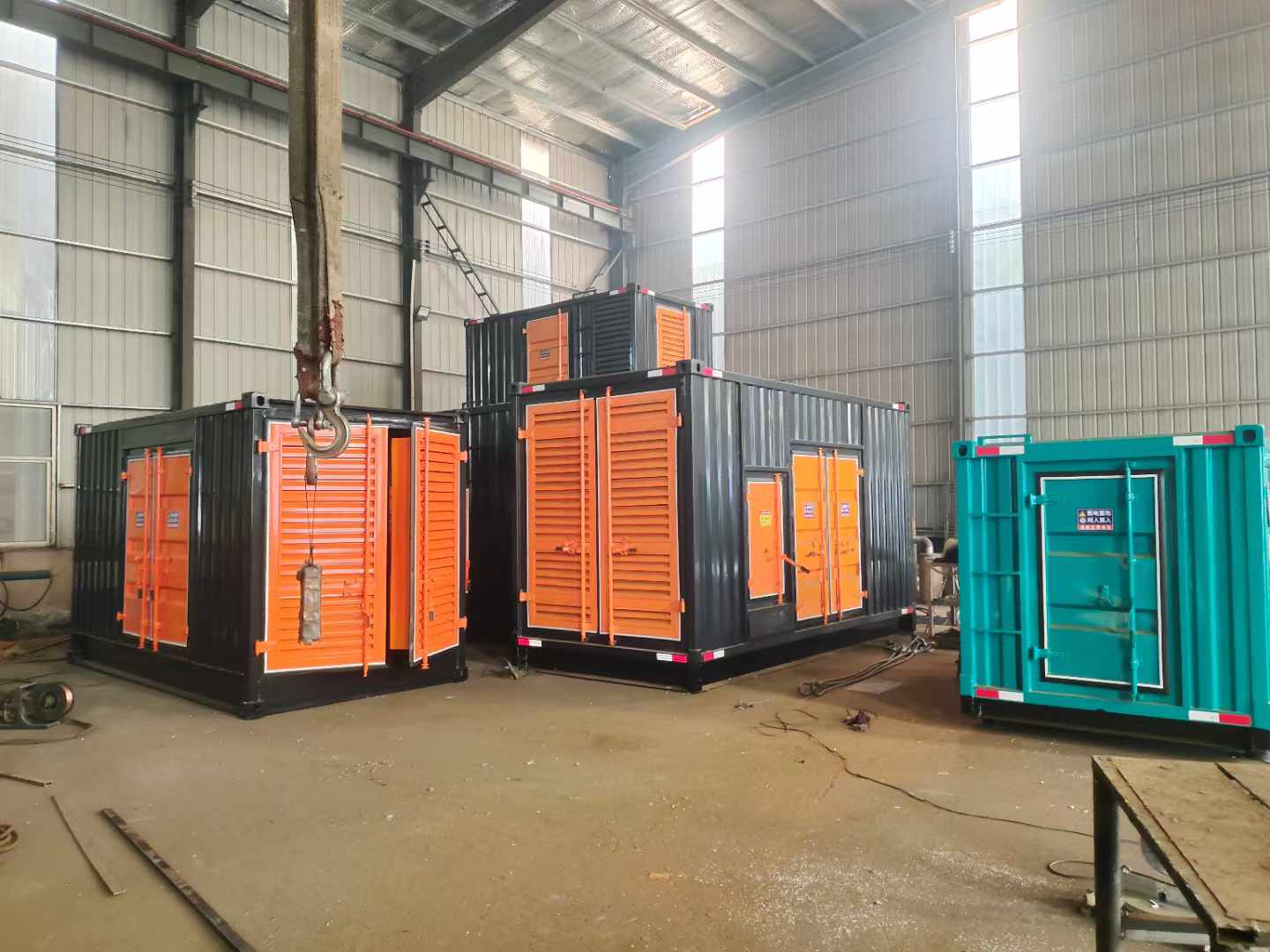 新沂500kw柴油发电机组可以带动多少功率设备？