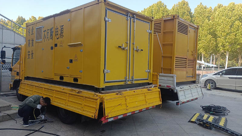 新沂柴油发电机组和UPS电源配合使用时的注意事项